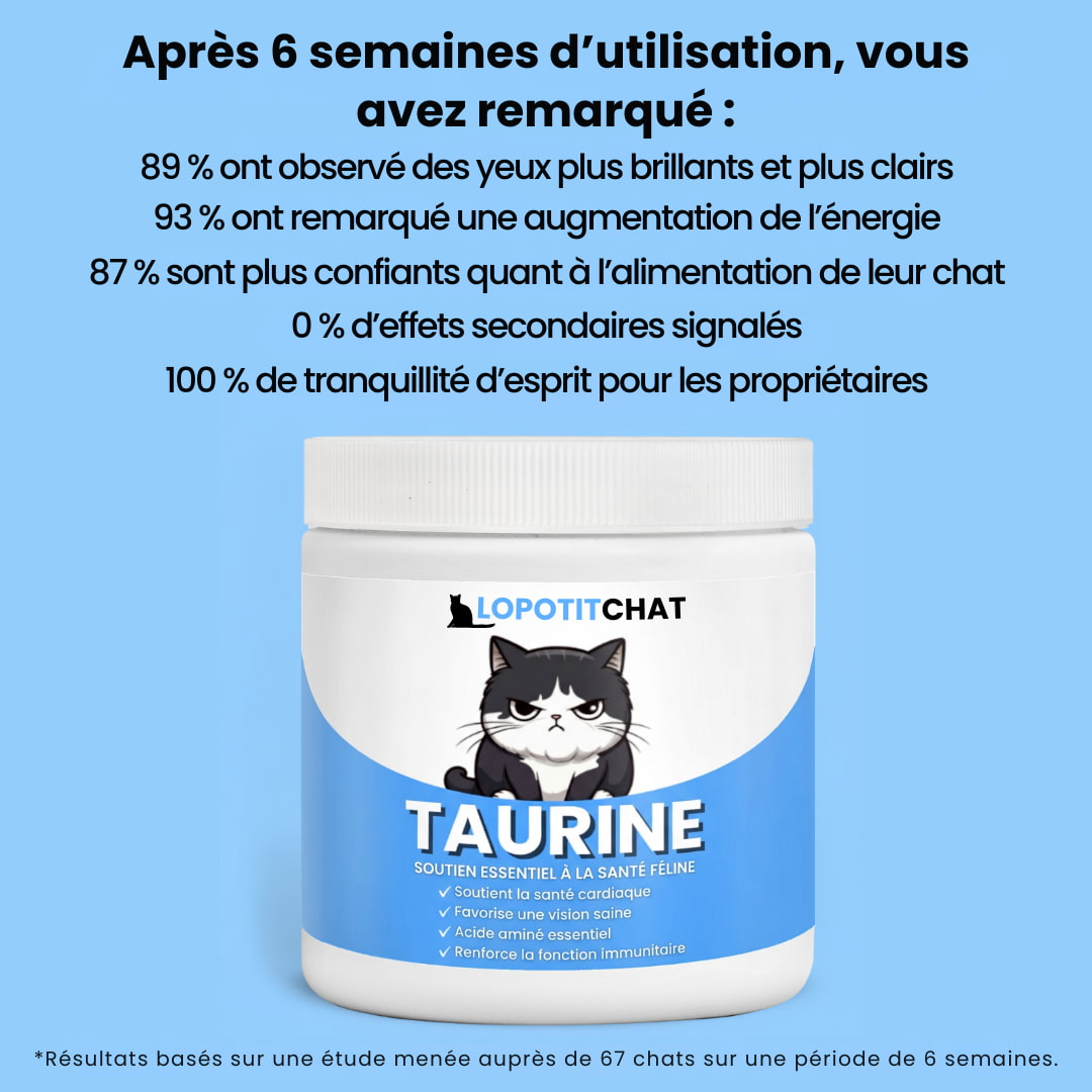 LoPotitChat™ – Complément en taurine pour chats