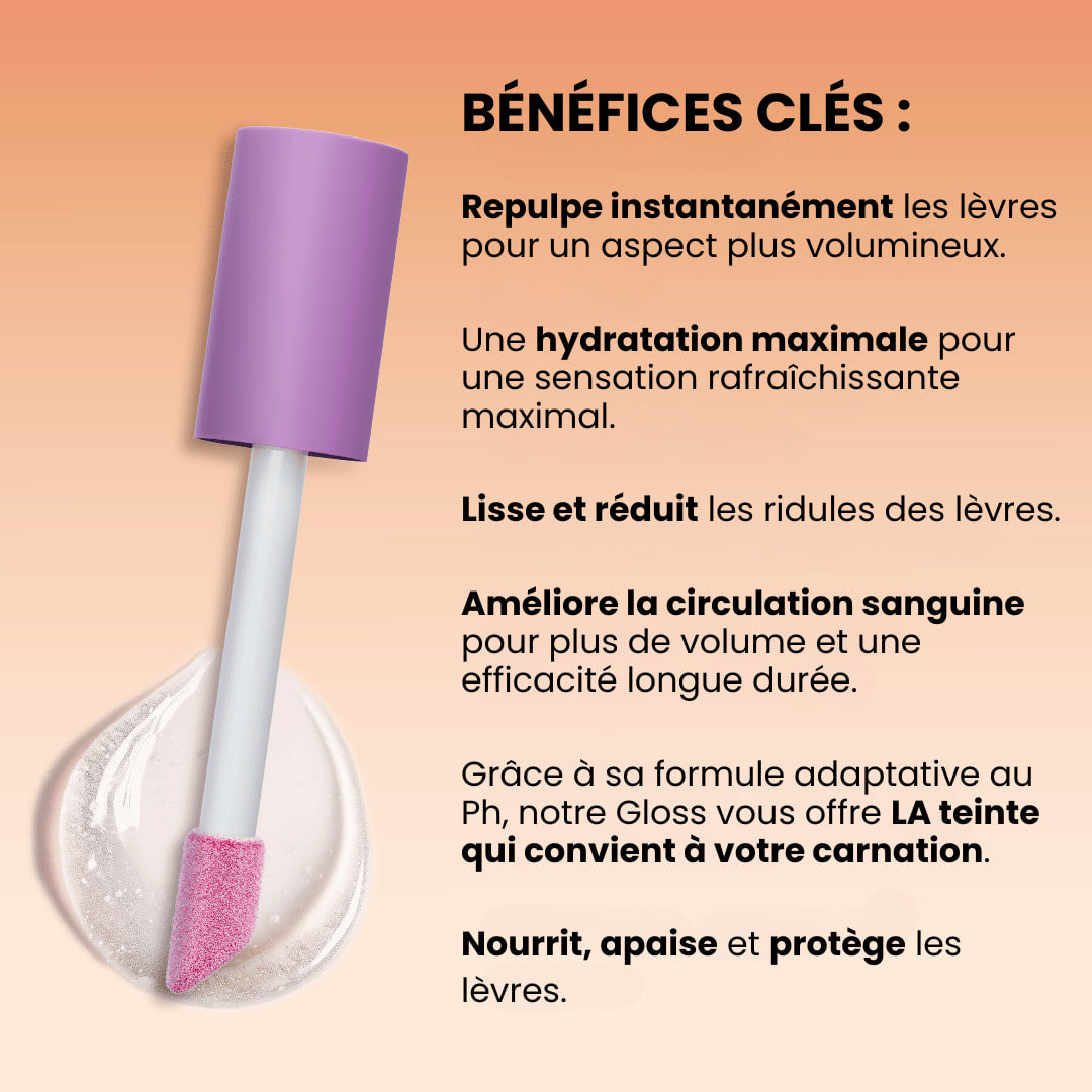 Gloss pour Lèvres Repulpant & Hydratant