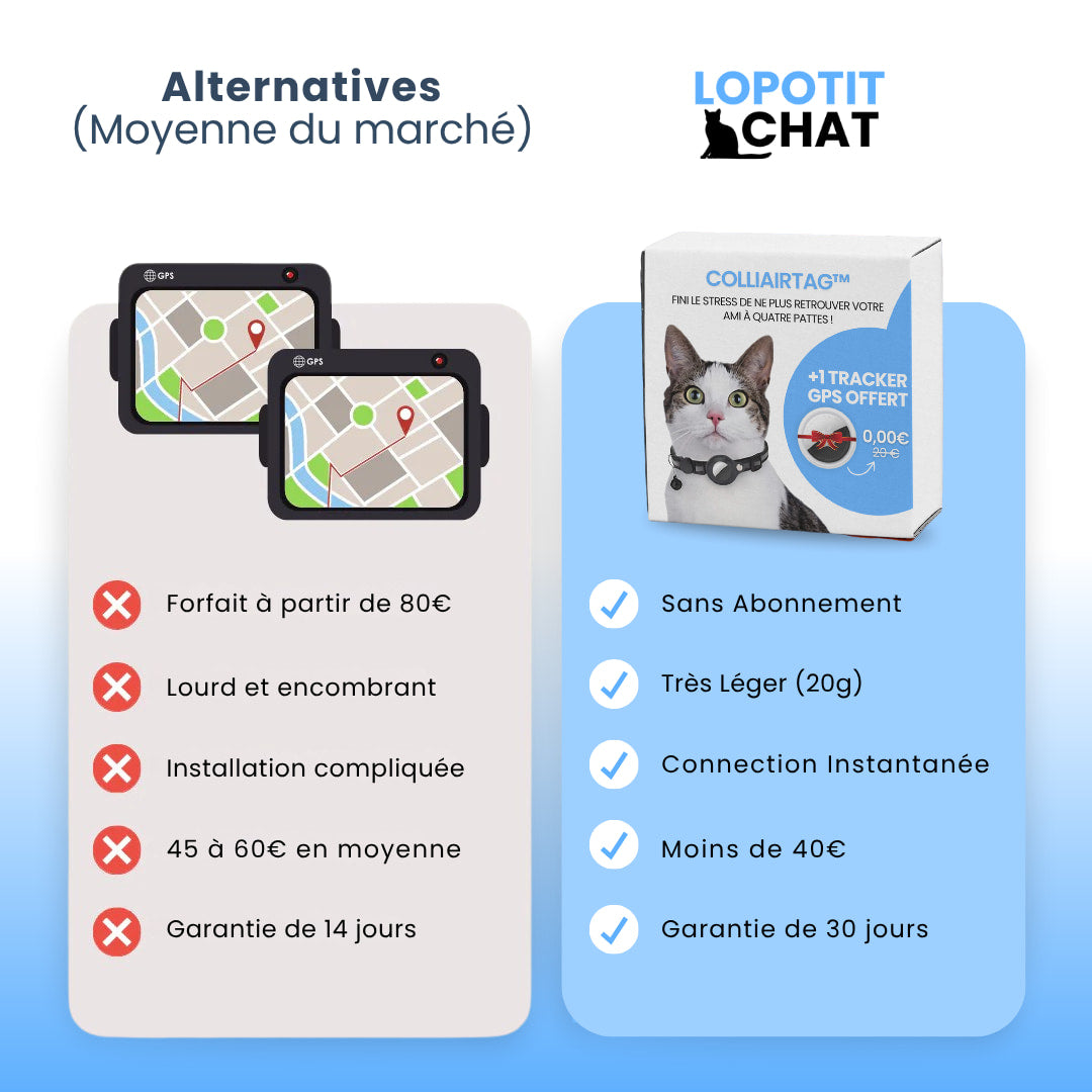 Collier GPS Pour Chat